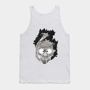 The Skull Head of Dive Tank Top